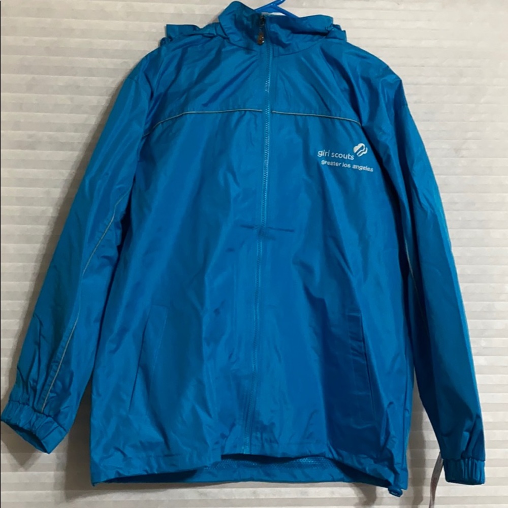 NWT- Girl Scouts windbreaker- adult medium